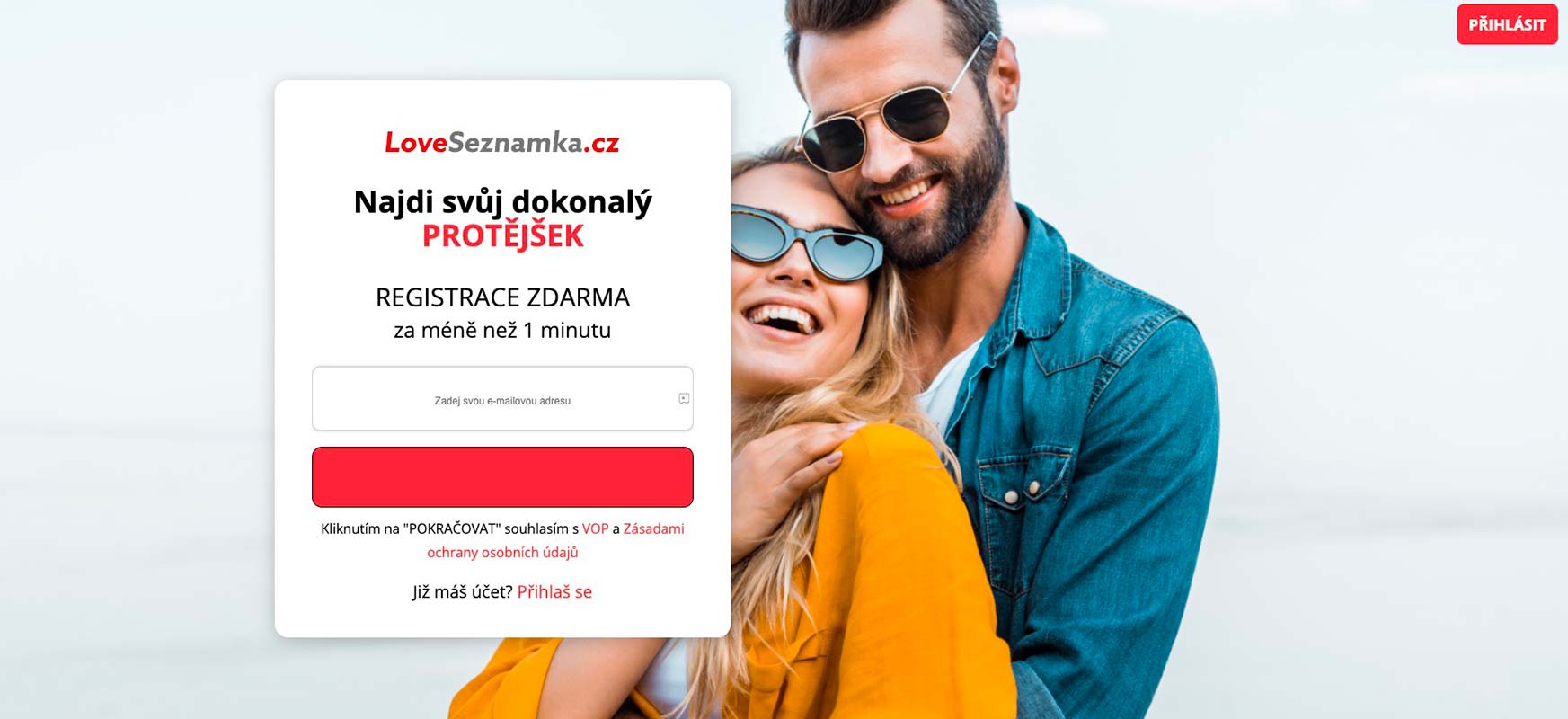 loveseznamka homepage
