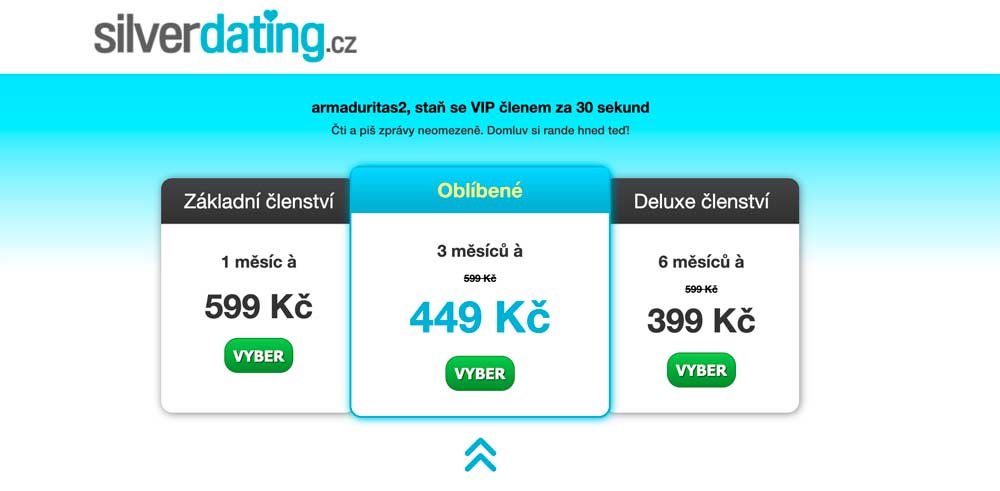 silverdating payments